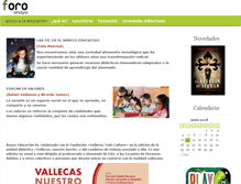 Tablet Screenshot of foroanaya.es